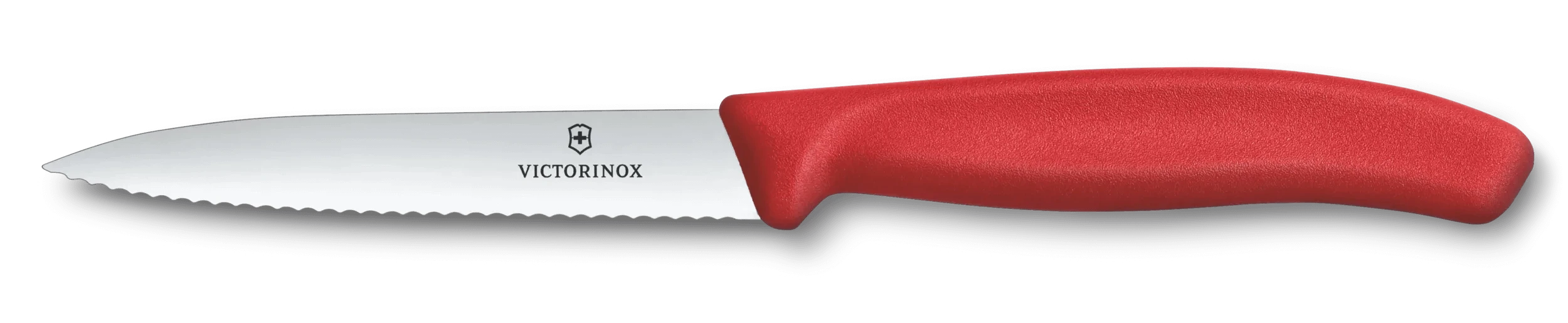 Victorinox univerzálny kuchynský nôž 10cm - zúbkované ostrie