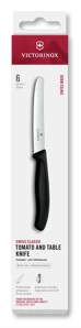 Victorinox Súprava paradajkových nožov 6-dielna čierna 11cm