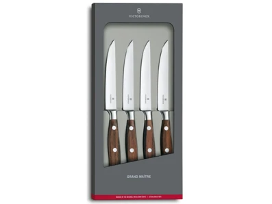 Victorinox Súprava nožov na steak 4ks - drevo