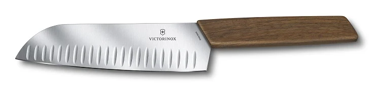 Victorinox Swiss Modern Santoku nôž 17 cm - drevo