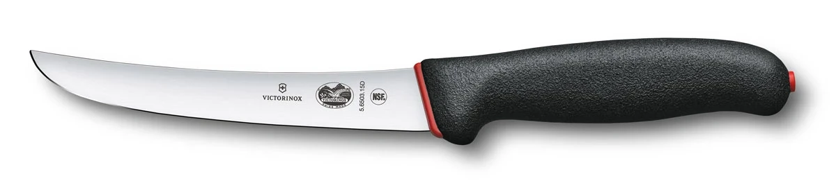 Victorinox Fibrox Dual Grip Vykosťovací nôž, zahnutá čepeľ, 15 cm