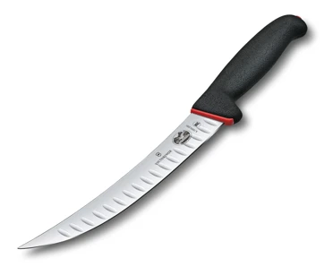 Fibrox Dual Grip Rozrábkový nôž, zahnutá, úzka čepeľ