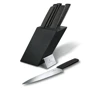Victorinox Swiss Modern blok s čiernymi nožmi 6.7186.63