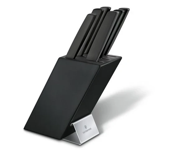 Victorinox Swiss Modern blok s čiernymi nožmi 6.7186.63