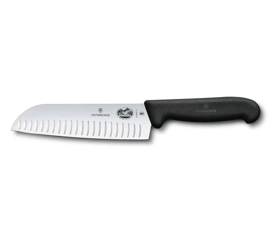 Victorinox SwissClassic Santoku nôž 17 cm - čierny 5.2523.17
