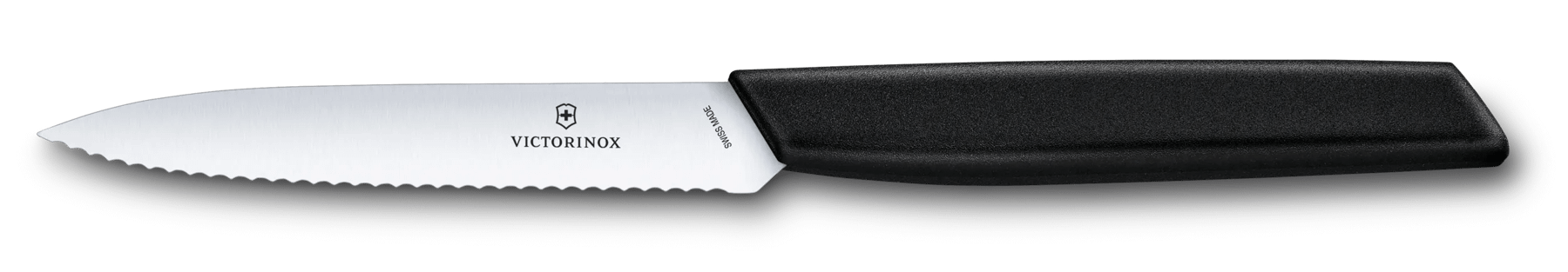 Victorinox Swiss Modern Nôž na ovocie a zeleninu 10 cm, vlnovkové ostrie