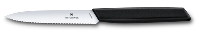 Victorinox Swiss Modern Nôž na ovocie a zeleninu 10 cm, vlnovkové ostrie