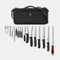 Victorinox Kompaktná kuchárska súprava, 16 kusov, čierna