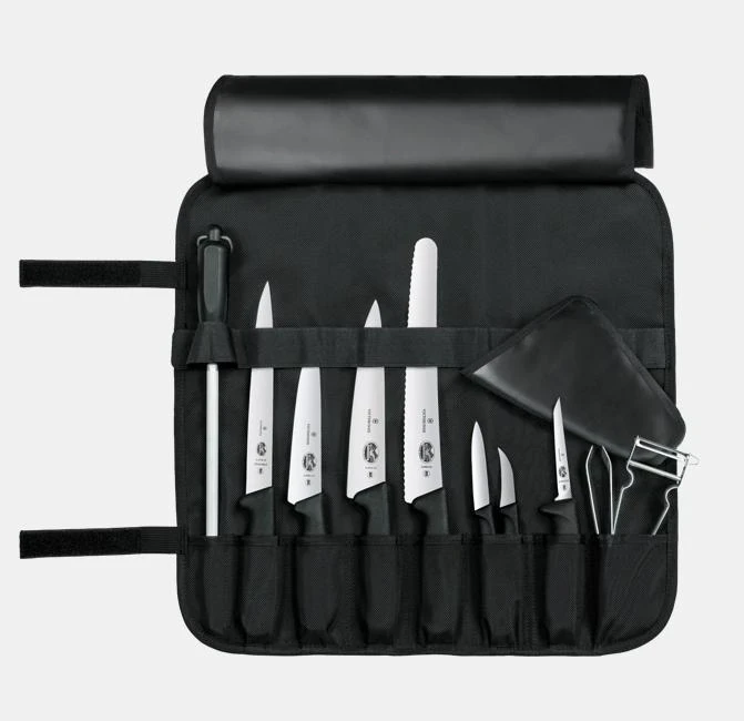 Victorinox Štartovacia kuchárska súprava, 10 kusov, čierna