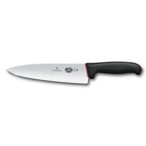 Victorinox Fibrox Dual Grip 5.2063.20D Kuchársky nôž 20 cm - čierna/červená