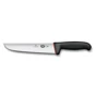 Victorinox Fibrox Dual Grip 5.5203.20D Mäsiarsky nôž 20 cm - rovný, čierna/červená