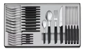 Victorinox Swiss Modern Príborová sada so steakovými nožmi - 24 ks - čierna