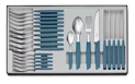Victorinox Swiss Modern Príborová sada so steakovými nožmi - 24 ks - nevädzová modrá