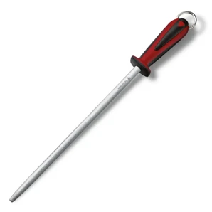 Victorinox 7.8511 Ocieľka 30 cm - micro jemný rez, okrúhly, čierna/červená