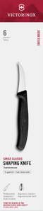 Victorinox Swiss Classic 6.7503.6 Sada lúpacích nožov 6 ks