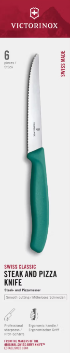 Victorinox Swiss Classic 6.7234.6C1 Sada nožov na steak a pizzu 6 ks