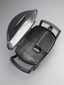 Elektrický gril Weber® Q 2400 so stojanom - Tmavo sivá