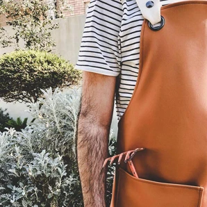 Yako&Co Zástera z vegánskej kože "Gardener"
