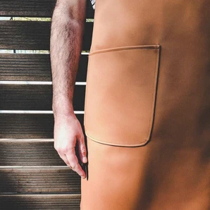 Yako&Co Zástera z vegánskej kože "Gardener"